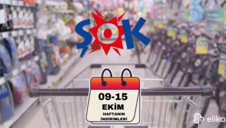 9-15 Ekim ŞOK Market İndirimleri