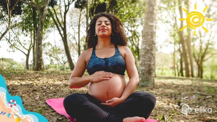Yaz Mevsiminde Hamilelik Yogası: Serinletici Hareketler